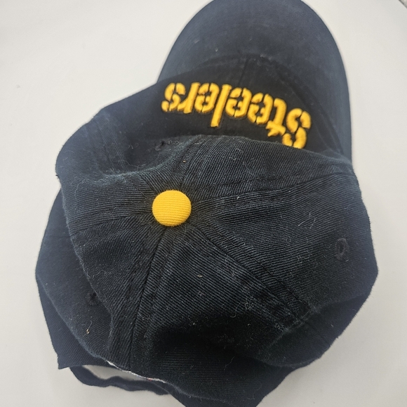 Pittsburgh Steelers Hat NFL Team Apparel Black Yellow Adjustable - Picture 5 of 7